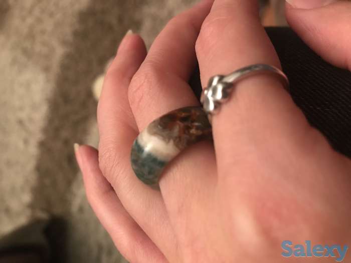 Эксклюзивные украшения из агата и окаменелого дерева ручной работы!, фотография 2