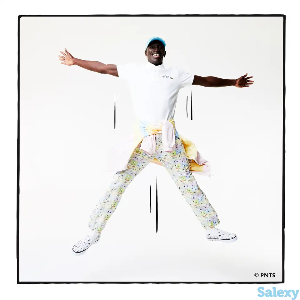 Мужская рубашка-поло lacoste x peanuts regular fit из органического хлопка, фотография 1