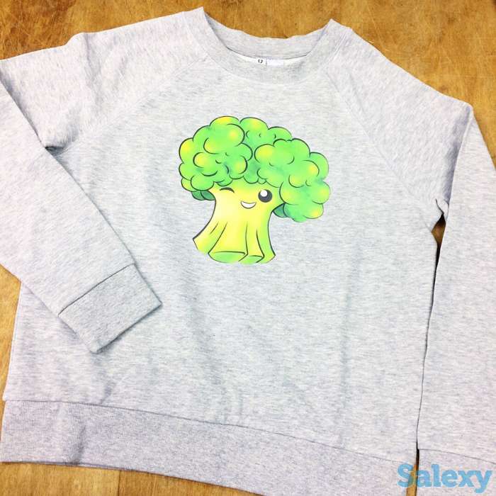 Свитшоты тонкие с лого. Печать на тонких свитшотах логотипов., фотография 1