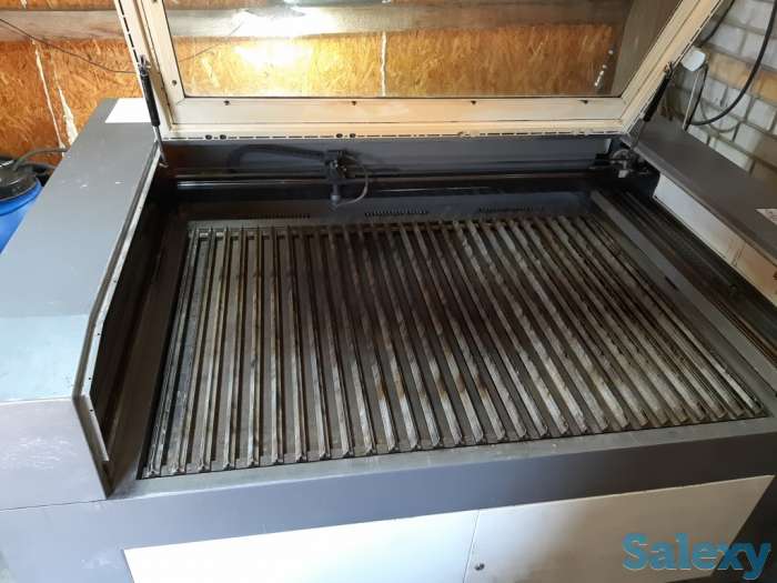 Лазерный станок 1390 RECI 80W, подъемный стол 1300мм×900мм. Ruida, фотография 6