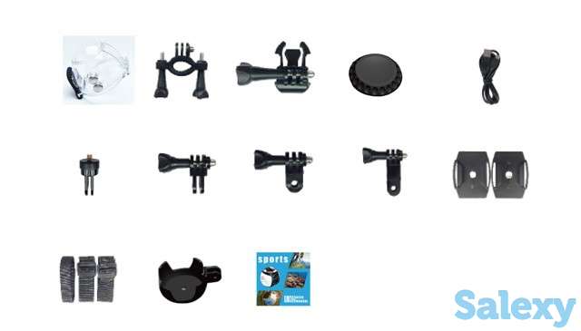 Экшн камера 360 градусов WiFi панорамная камера FullHD 1080p, фотография 4