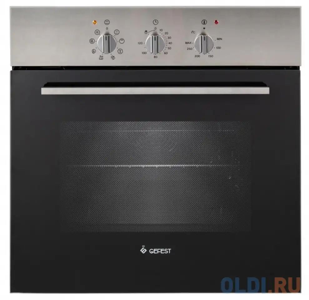 Электрический шкаф gefest da 602-01 h1m нержавеющая сталь, фотография 1