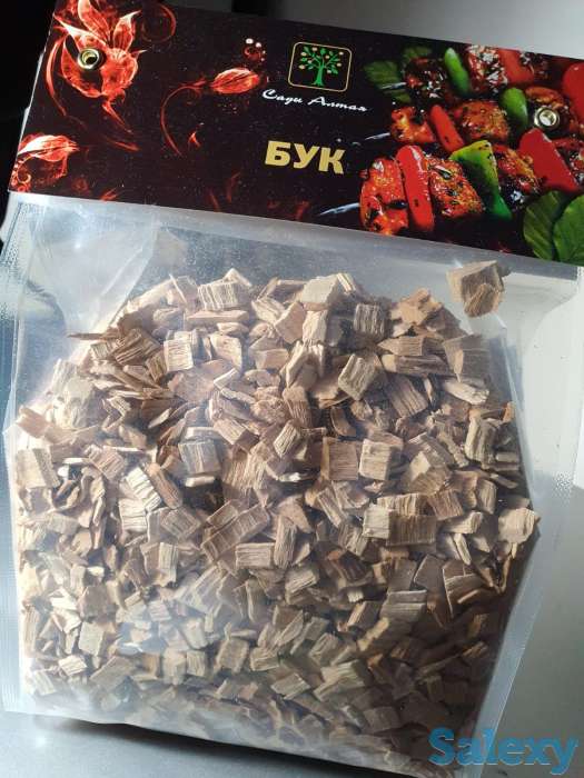 Бук Щепа Сады Алтая Щепа для копчения щепка чипсы буковые, фотография 2