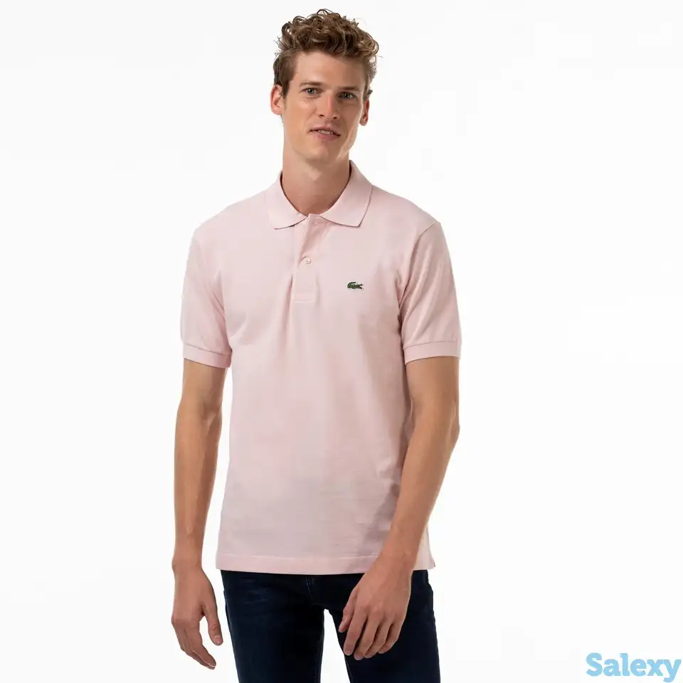 Мужское поло lacoste l1212 classic fit, фотография 1
