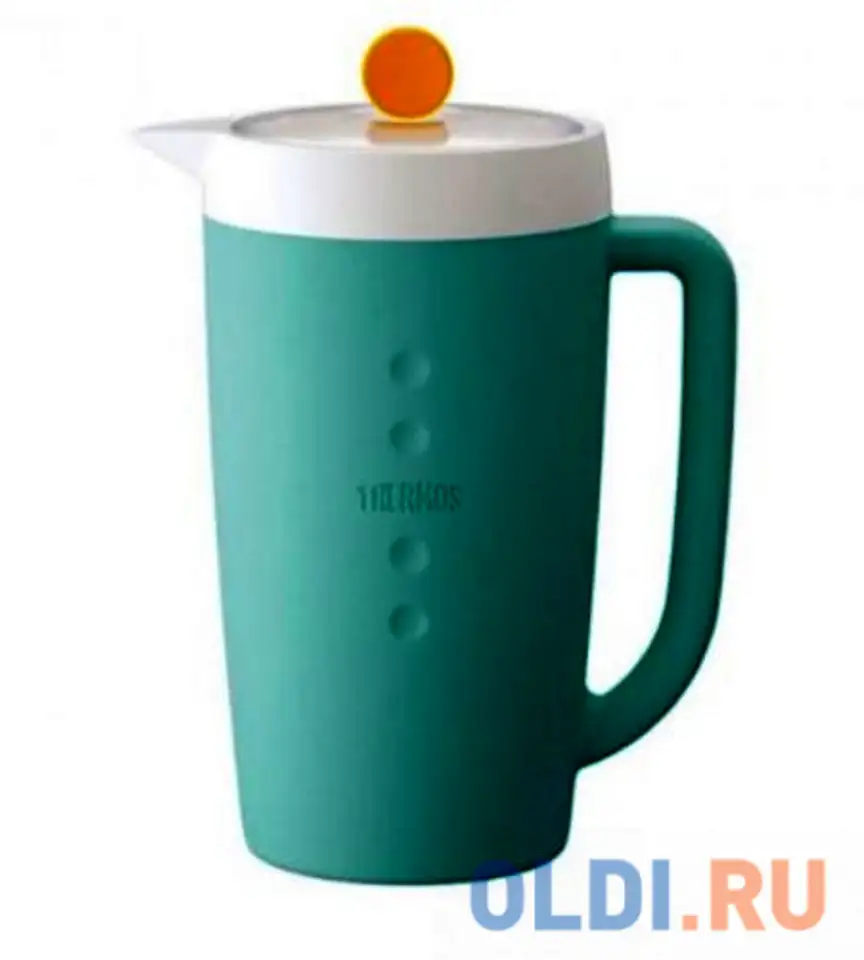 Термос thermos tpg-1500 1,50л белый голубой, фотография 1