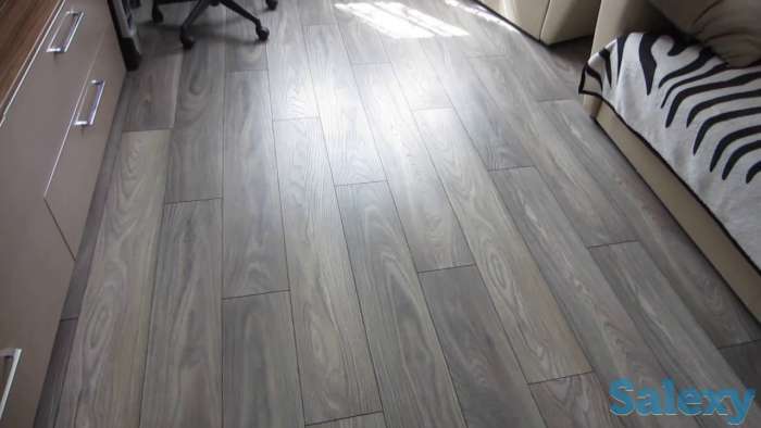 Дизайнерский ламинат; Ламинат под бетон; Ламинат Елочка; Ламинат премиум, фотография 9