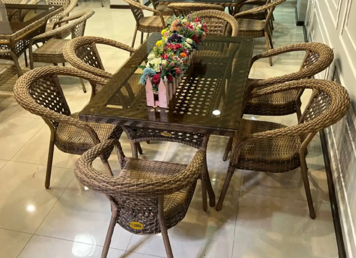 Элегантные столы и стулья из ротанга  идеальное сочетание стиля и комфорта!, фотография 9