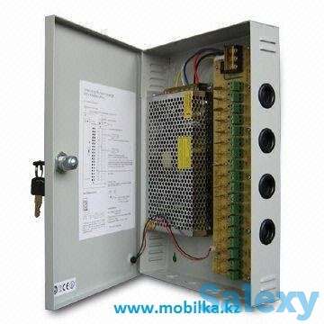 Продам блок питания для систем видеонаблюдения в металлическом ящике, фотография 1