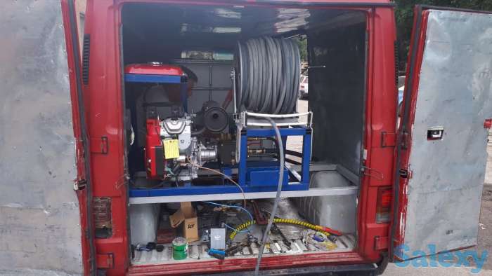 Прочистка труб и канализаций гидродинамическим способом, фотография 1