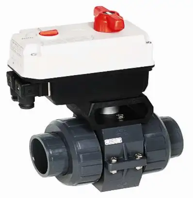 Кран шаровый, Запорная арматура ПЭ100, ПП, ПВХ и ПВДФ, фотография 3