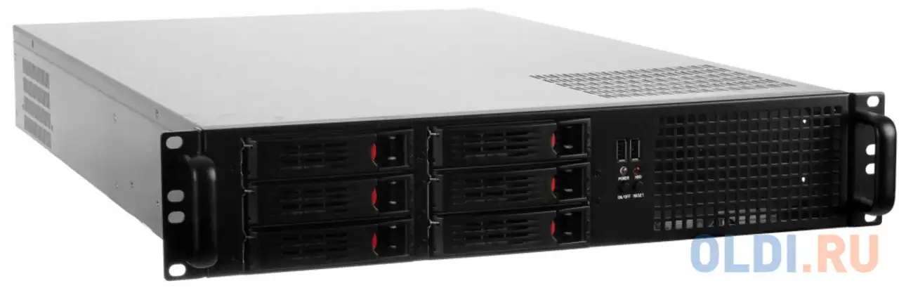 Серверный корпус 2u exegate pro 2u660-hs06 800 вт чёрный ex264957rus, фотография 1