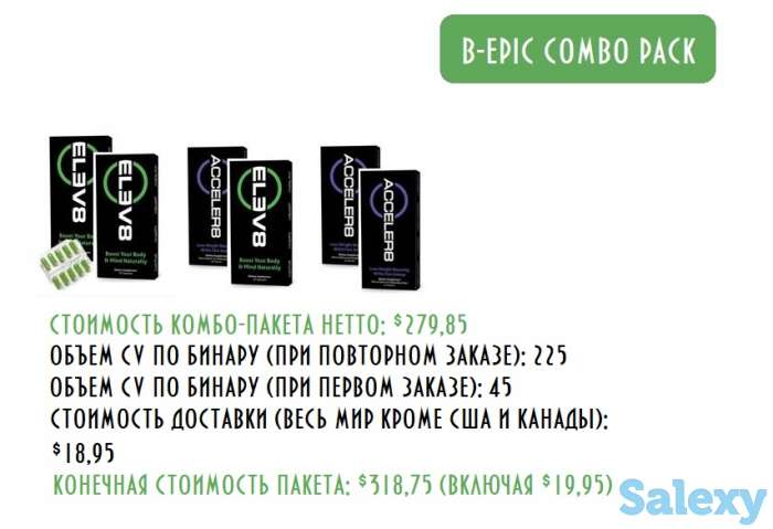 Здоровье и бизнес с продуктом правильного клеточного питания ELEV8 компании BEPIC, фотография 1
