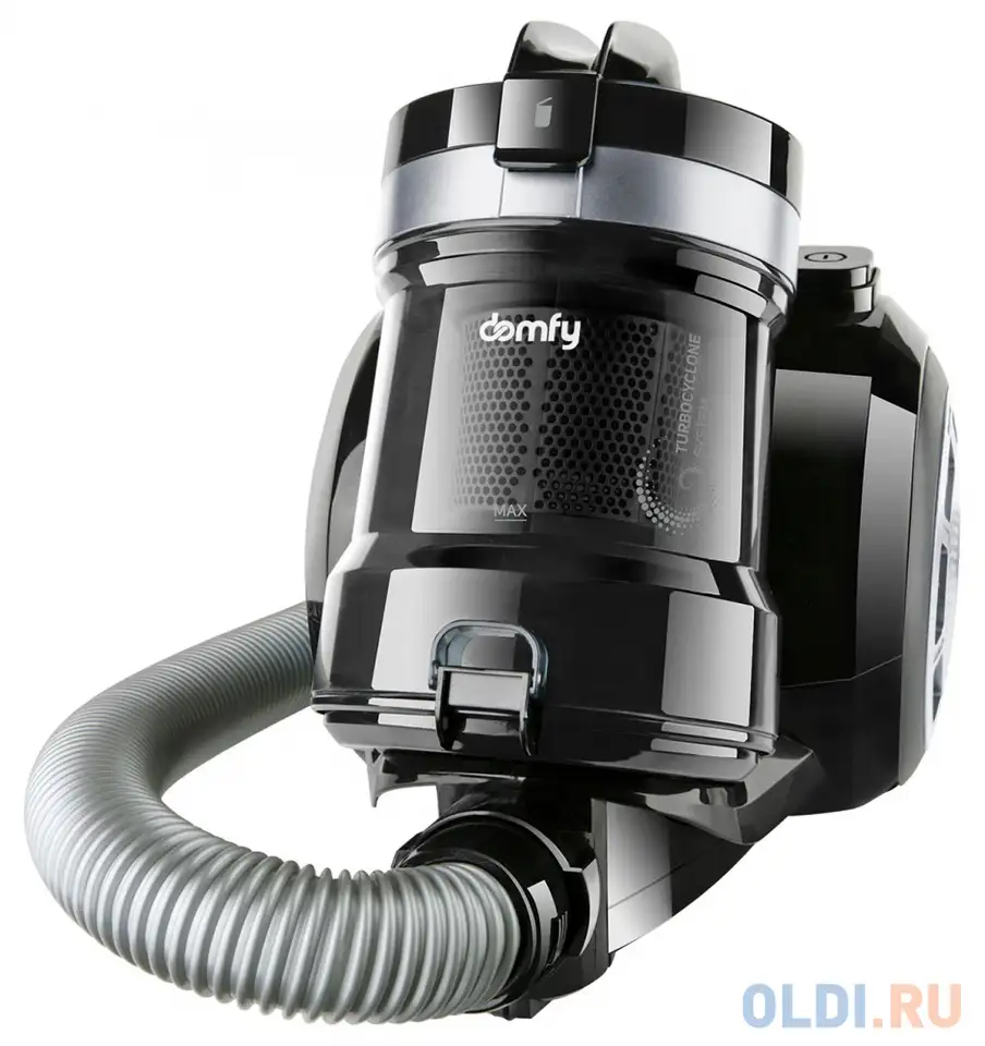 Пылесос domfy dsb-vc502 сухая уборка чёрный, фотография 1
