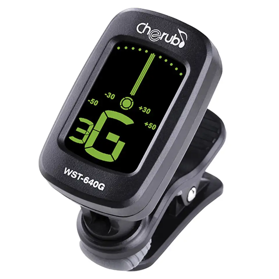 Гитарный тюнер cherub wst-640g, фотография 1