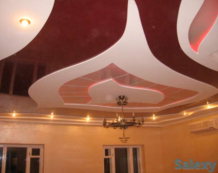 Натяжные потолки(любой сложности), фотография 3