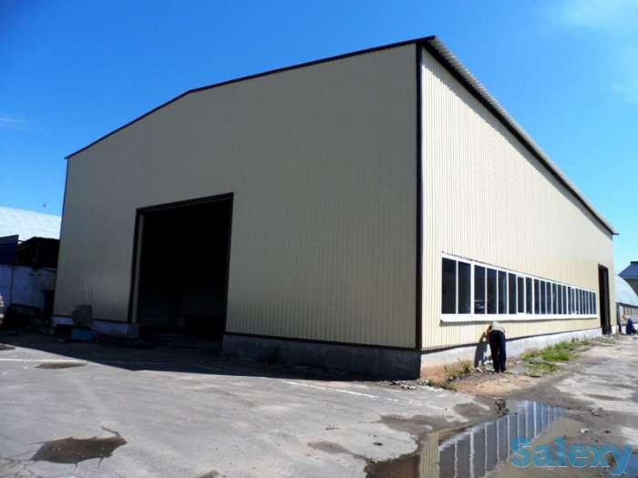 Ангары, автомойки, фермы, склады из металлоконструкций, фотография 5