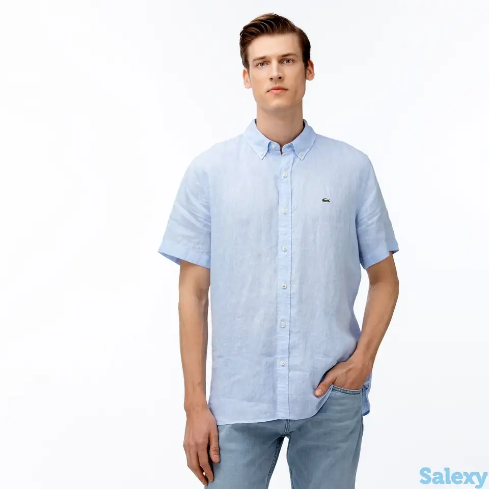 Мужская рубашка lacoste regular fit, фотография 1