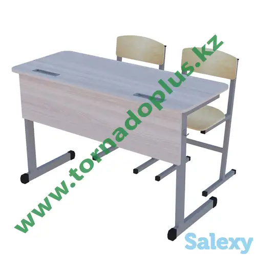 Школьная мебель. Стулья, парты, столы рабочие лабораторные демонстрационные, пеналы в РАССРОЧКУ напрямую с фабрики, фотография 7