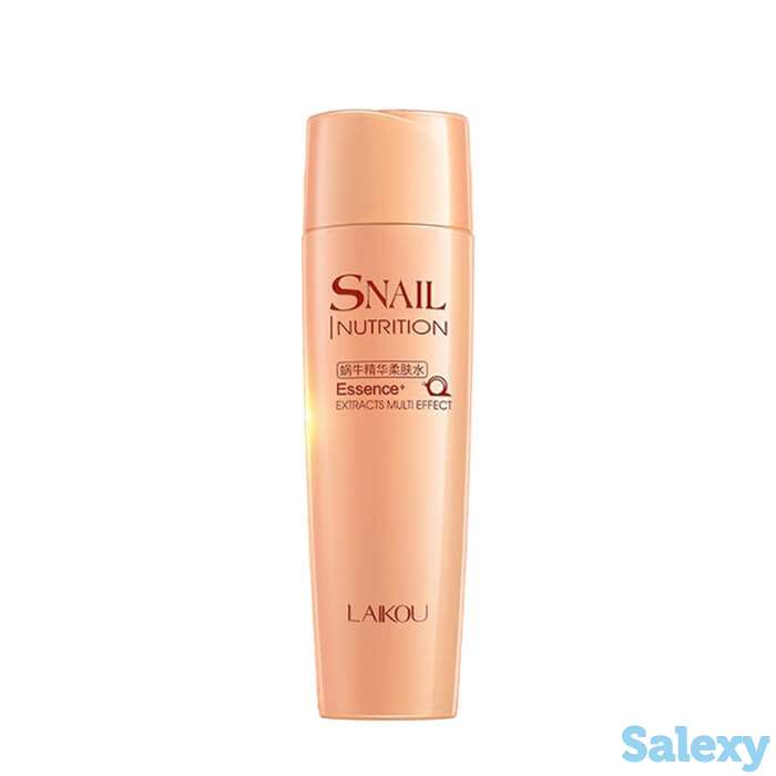 Лосьон для лица laikou snail nutrition essence+ lotion, фотография 1