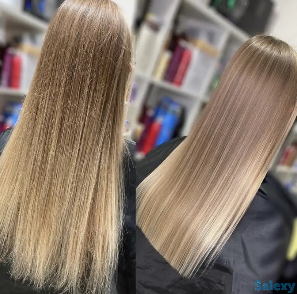 Кератиновое выпрямление и ботокс волос, ламинирование ресниц и бровей., фотография 4