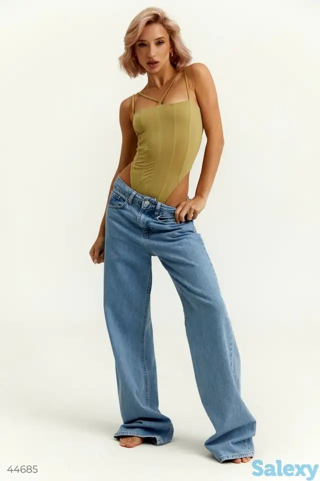 Боди с декоративными строчками, фотография 1