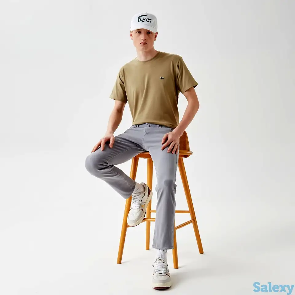 Мужская футболка lacoste slim fit, фотография 1