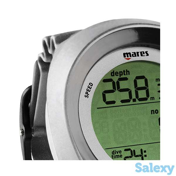 Компьютер для дайвинга mares puck pro+ - цв.серо-черный, фотография 2