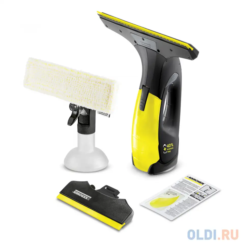 Стеклоочиститель karcher wv 2 premium black edition, фотография 1