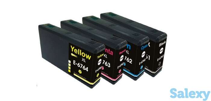 Комплект оригинальных картриджей для epson workforce pro wp-4020, фотография 1