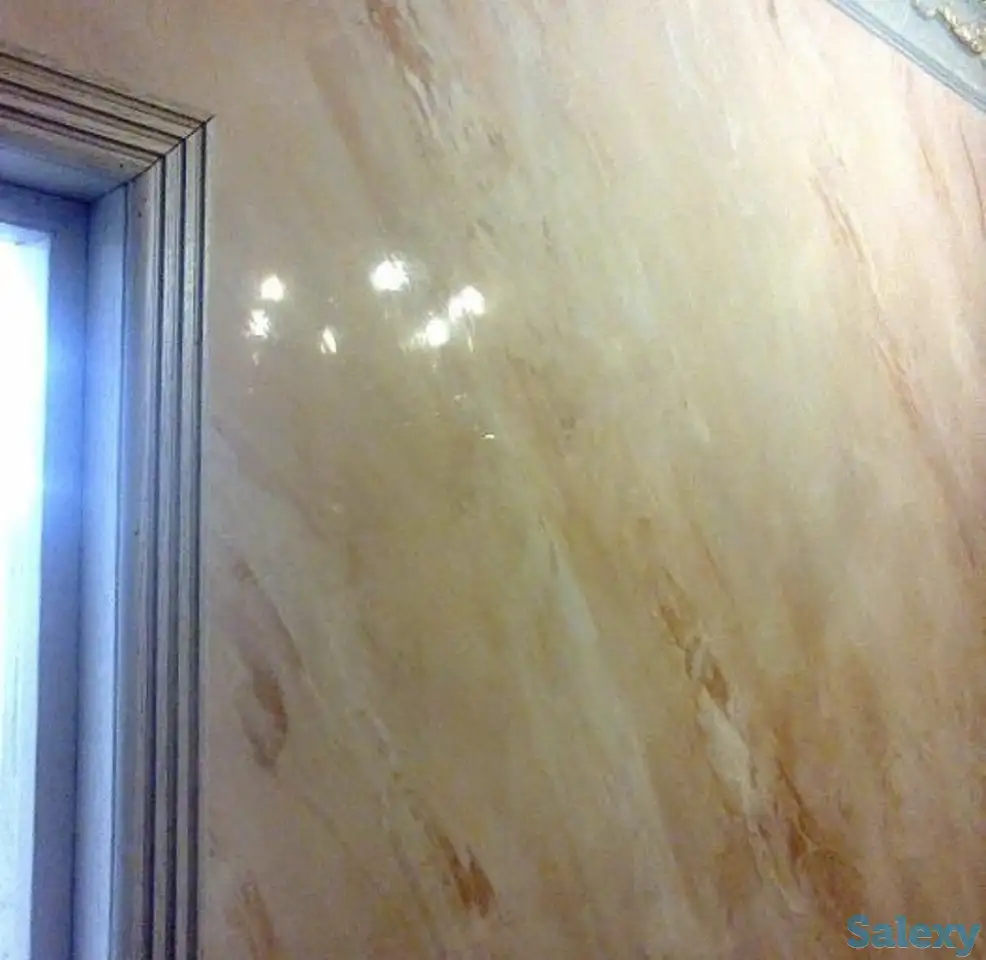 Нанесение декоративной штукатурки и краски, фотография 10