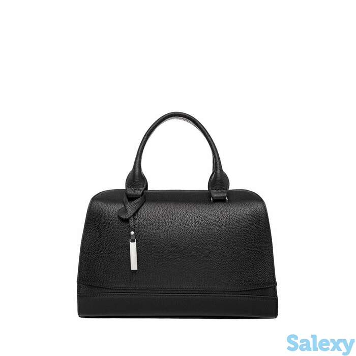 Женская кожаная сумка emra black, фотография 1