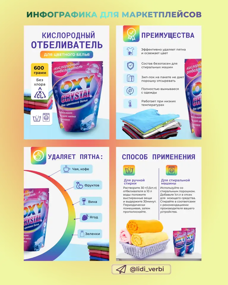 ДИЗАЙНЕР ПО ИНФОГРАФИКЕ НА МАРКЕТПЛЕЙСАХ  WB, АZON и KACPI.KZ, фотография 3