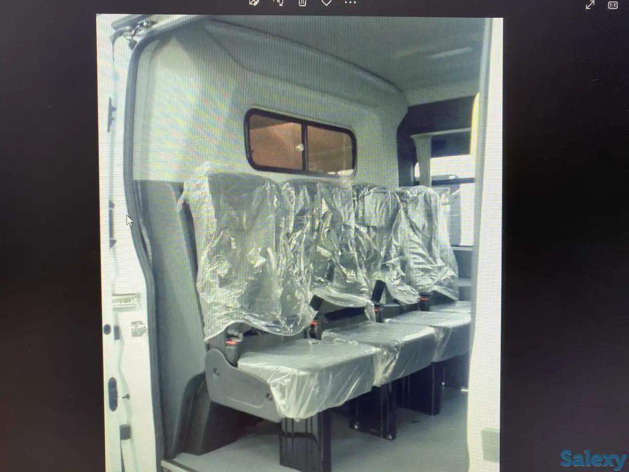 Пластиковый интерьер перегородки Ford Transit 2014+, фотография 4