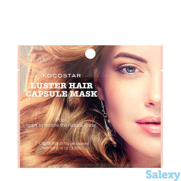 Сыворотка для волос kocostar luster hair capsule mask, фотография 1