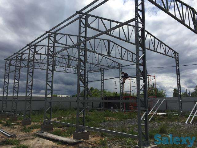 Металлические быстровозводимые ангары и любые металлоконструкции, фотография 5