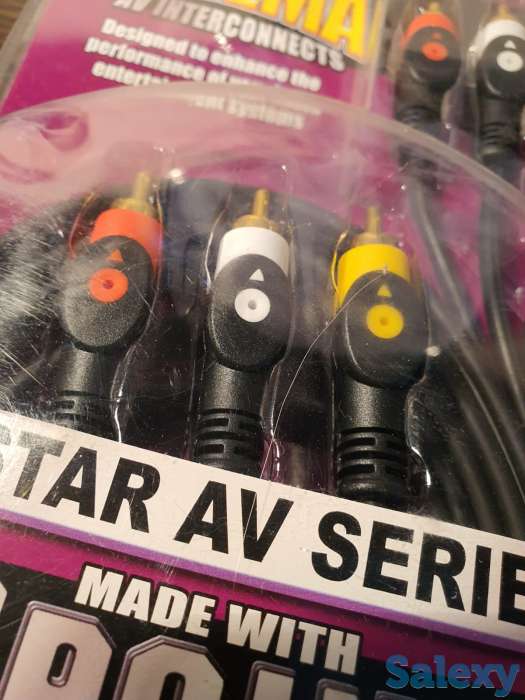 Шнур DVD кабель, домашний кинотеатр AV серии 1 метр Премиум, фотография 1