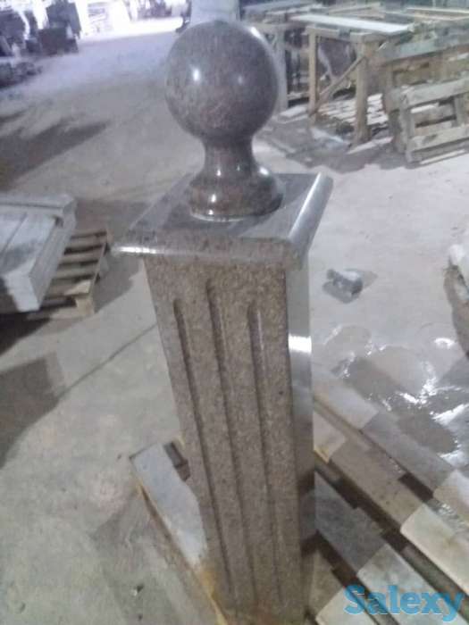 Тумбы из гранита, мрамора и травертина в Алматы, фотография 4