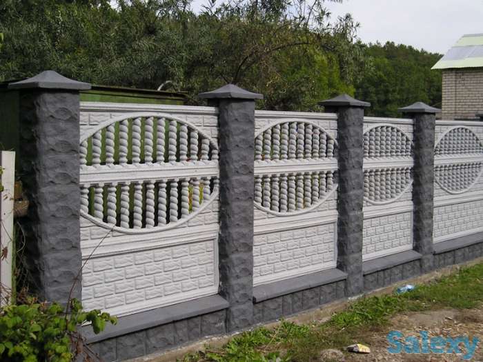 Забор! Еврозабор! Железобетонный забор! Декоративный забор!, фотография 7