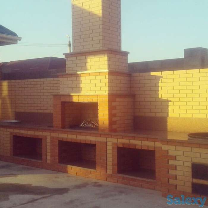 Барбекю, камины, комплексные печи, казан, мангал, коктал., фотография 4