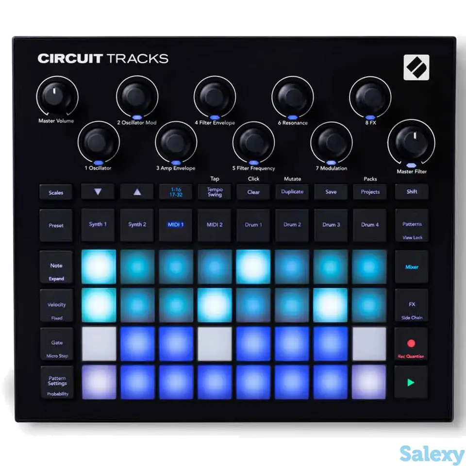 Синтезатор novation circuit tracks, фотография 1