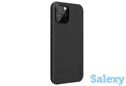 Чехол nillkin super frosted shield pro для iphone 12/12 pro. черный, фотография 1
