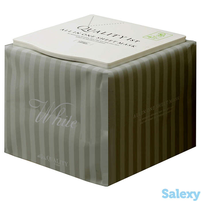 Тканевая маска Quality First All In One Sheet Mask White (30 шт.), фотография 1