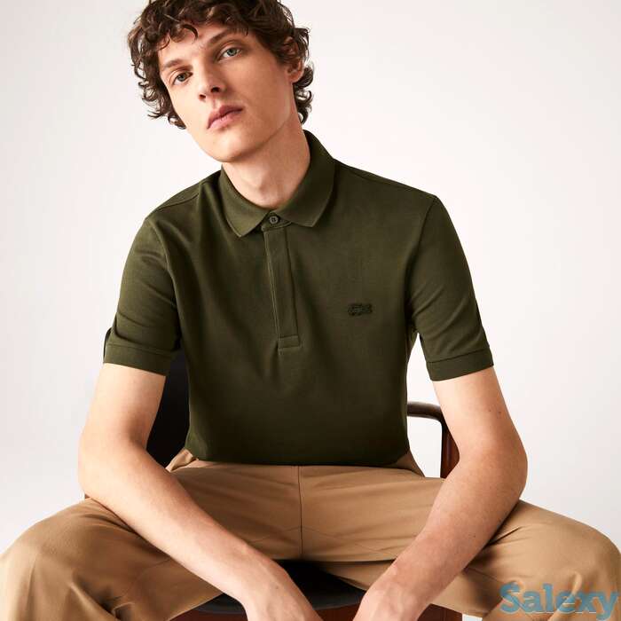 Поло lacoste paris polo regular fit, фотография 1
