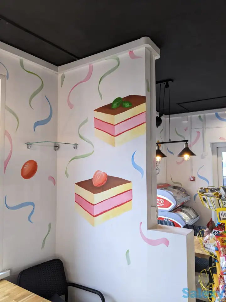 Роспись стен,  дизайн интерьеров., фотография 18