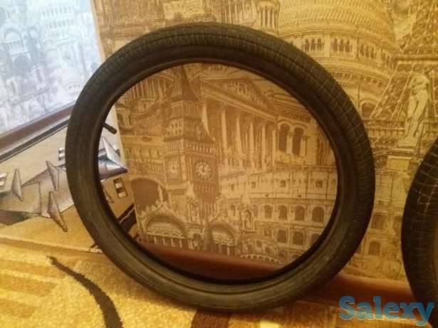 Покрышки одна в отличном состоянии вторая покрышка стертая, фотография 1