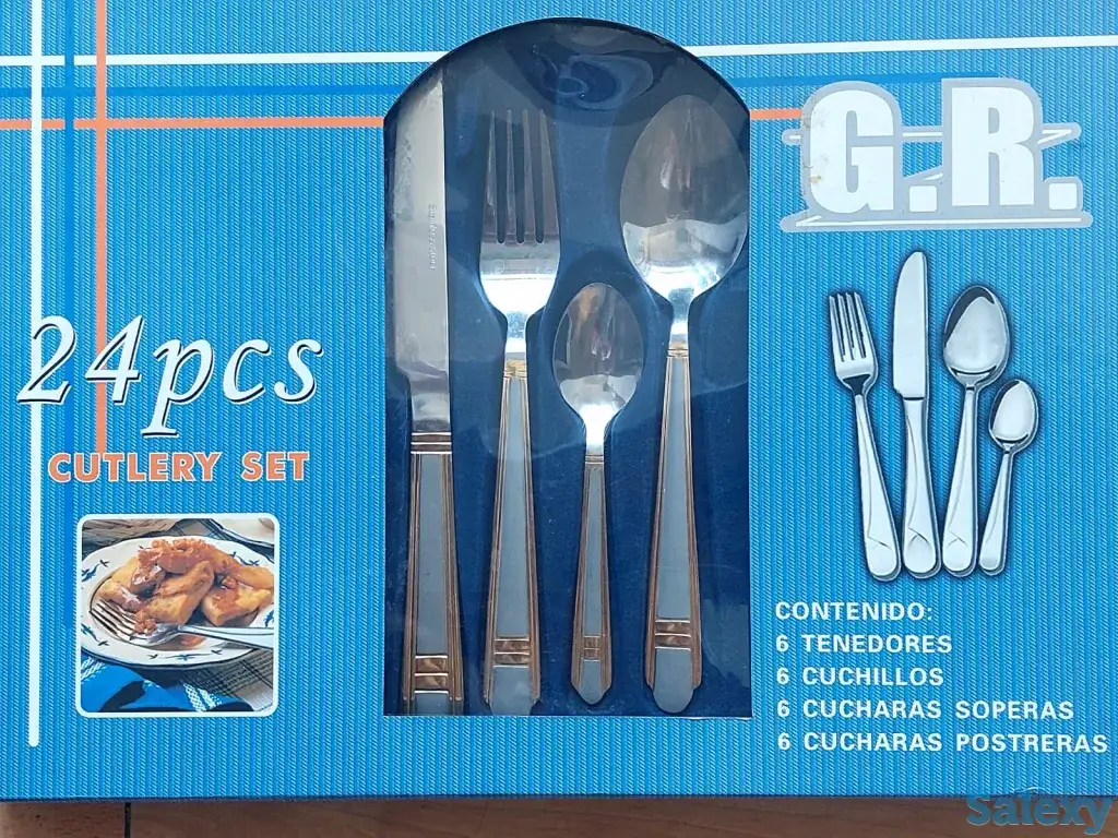 Столовый набор 24 Новый, фотография 2