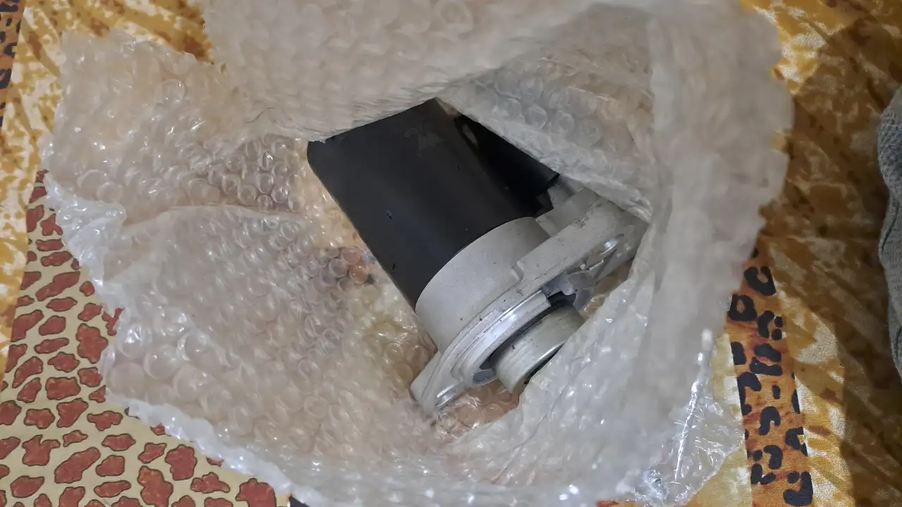 Стартер и пара колодок на Volkswagen passat B3, фотография 1