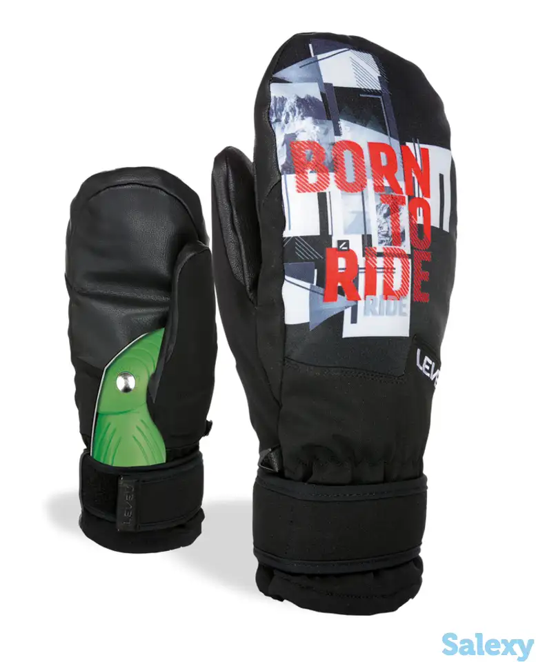 Варежки с защитой level 20-21 space mitt black/grey, фотография 1