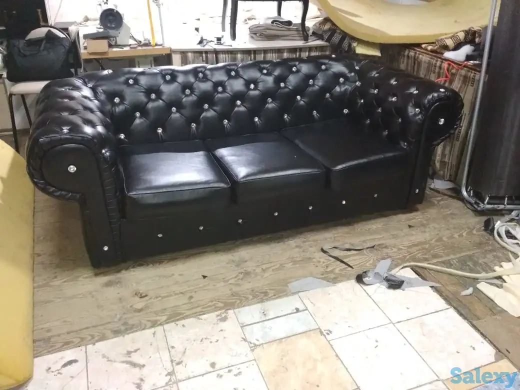 Перетяжка мягкой мебели в Астане, фотография 9