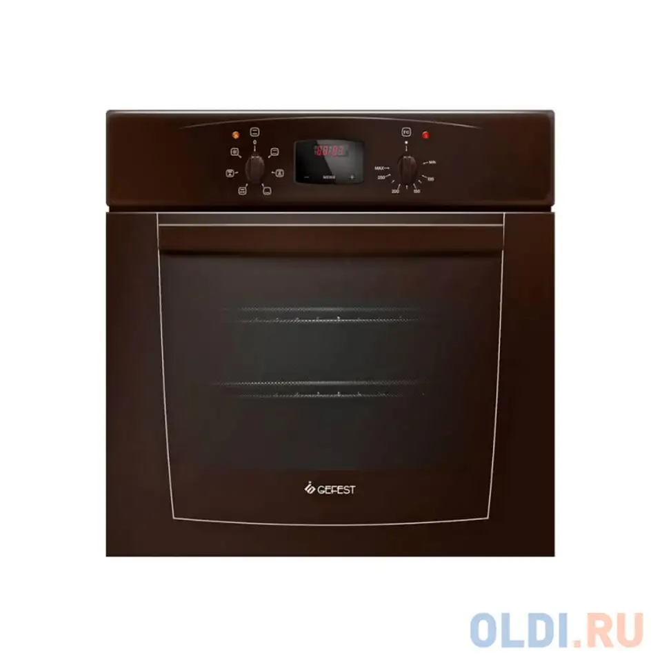 Электрический шкаф gefest да 602-02 к коричневый, фотография 1